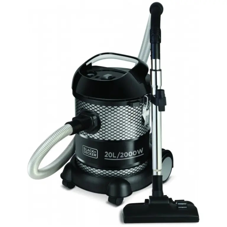 Black + Decker Barrel Vacuum Cleaner, 20 Liters, 2000 Watt, Black - BV2000 Black + Decker Barrel Vacuum Cleaner, 20 Liters, 2000 Watt, Black - BV2000